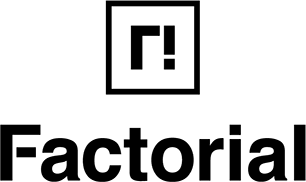 Factorial logo